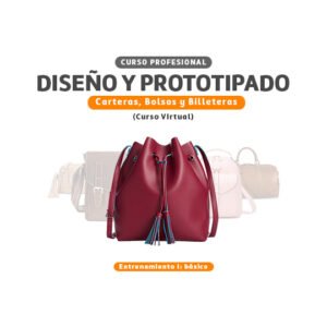 Curso de Diseño y Prototipado de Carteras, Bolsos y Billeteras 1:1